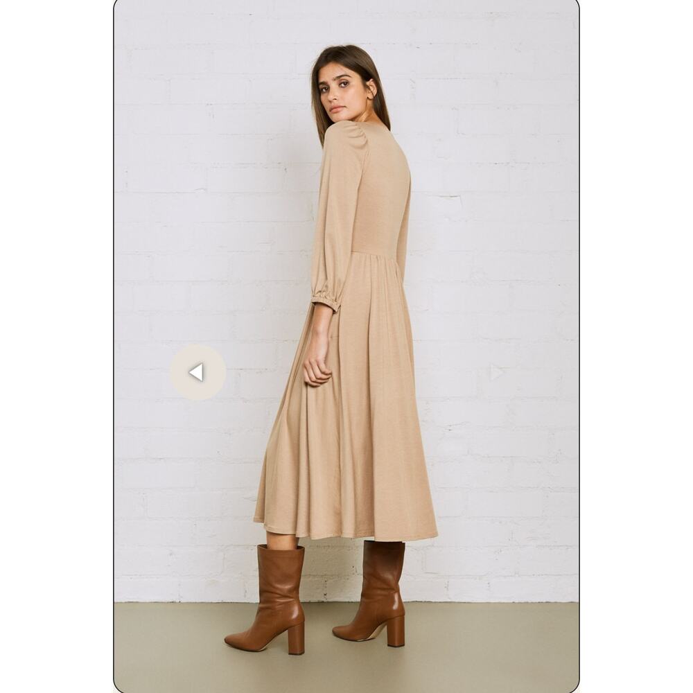 Rachel Pally Marion Dress - XL - Color Camel - Picture 2 of 13